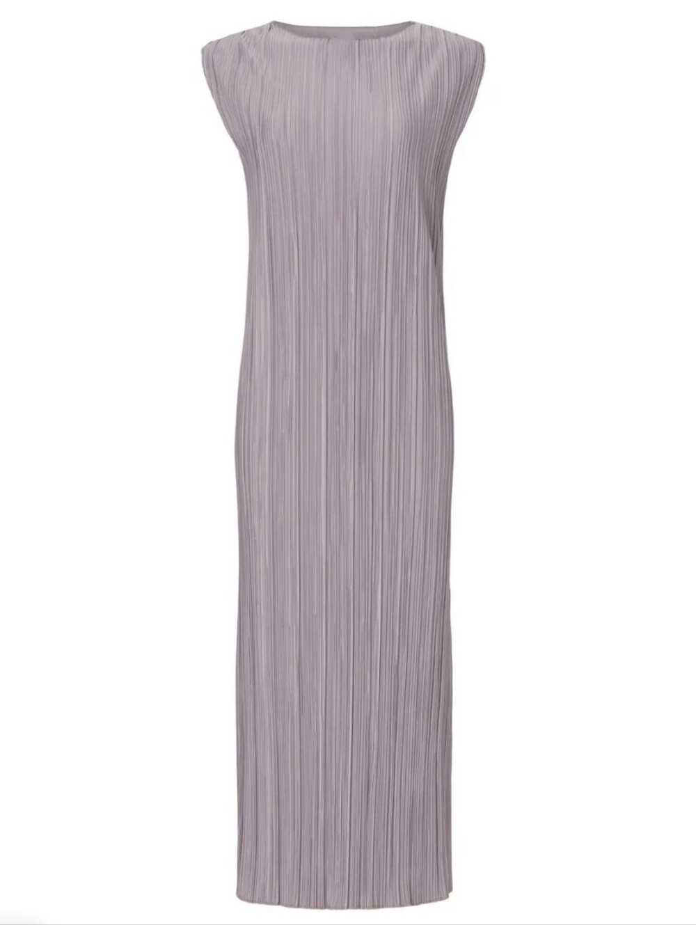 ANINE BING MELANIE PLEATED SHIFT MIDI DRESS SLEEVELESS HIGH NECK SIZE XSMALL - Picture 4 of 17